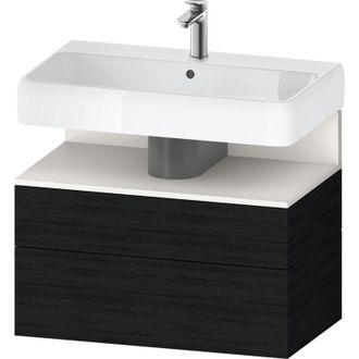 Duravit Duravit - Qatego Mueble Bajo Lavabo, 1 Extra&iacute;ble Y 1 Caj&oacute;n