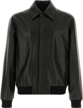 Fendi Black Leather Jacket