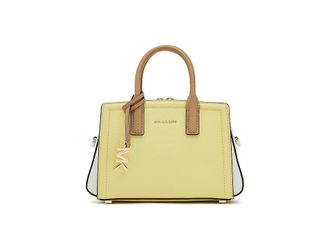 Michael Kors Laila Extra Small Crossbody Cross Body Womens Handbags Lemon : SM, Leather/Polyester