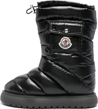 Moncler Gaia Pocket Round Toe Boots, Brand Size 36 (US Size 6)
