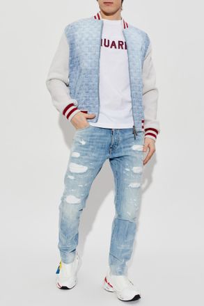 Dsquared2 T-shirt With Logo, Mens, White