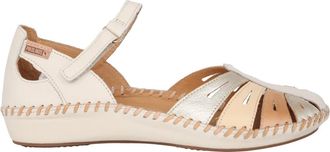 Pikolinos Schoenen, Dames, Beige, 42 EU, Off White Dames Sandaal Collectie