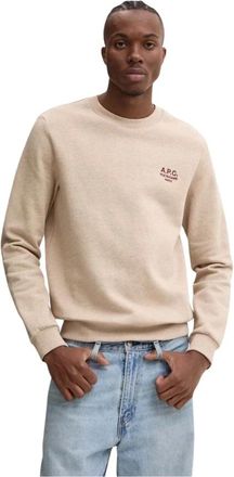 A.P.C. A.p.c., Heren, Sweatshirts & Hoodies, Beige, Maat: XS