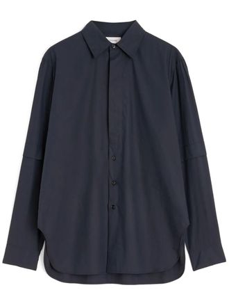Christophe Lemaire side slits shirt - Black