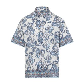 Etro Etro, Short Sleeve Shirts, male, Multicolor, Size: XL Mric0011.99Sp5G7 Shirt