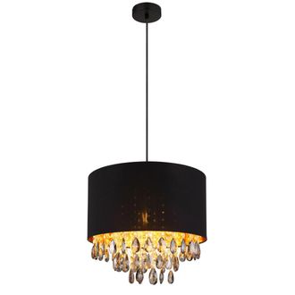 Globo Lighting Globo - L&aacute;mpara Colgante - Coletta - Negro - Vidrio - &Oslash; 40cm