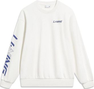 Li-Ning Graphic Sweatshirt White AWDT607-7