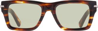 Ferragamo Green Square Mens Sunglasses SF2033S 216 53
