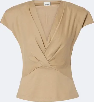 Isabel Marant Nadrine cotton jersey top