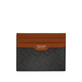 Ferragamo Ferragamo Monogram Credit Card Holder