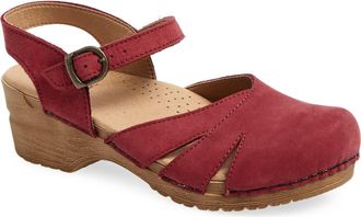 Sanita Margrethe Sandal in Red at Nordstrom, Size 10Us