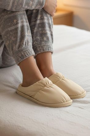 Roman Padded Mule Slipper