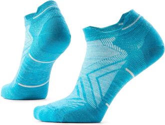 Smartwool Womens Run Zero Cushion Low Ankle Socks White S