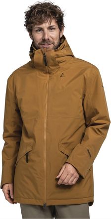 Sch&ouml;ffel Parka SCH&Ouml;FFEL Ins Parka Style Malkay MNS, Herren, Gr. 46, braun, Obermaterial: 100% Polyester, Jacken Parka, f&uuml;r vielseitige Eins&auml;tze, mit PrimaLoft 