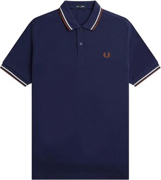 Fred Perry M3600 Polo - Heren - Polos - Blauw - M - Katoen - Tops