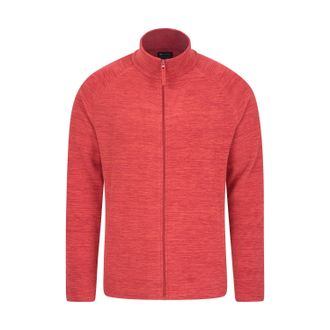 Mountain Warehouse Heren Snowdon II Full Zip Fleecejack (Rood)