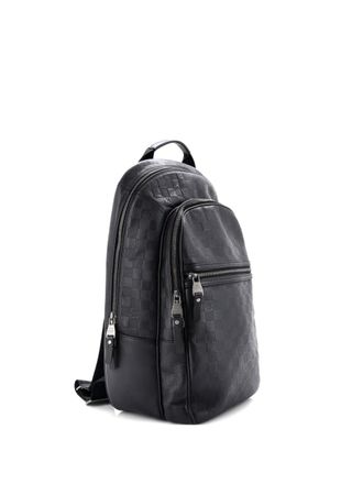 Louis Vuitton Michael NM Damier Infini Leather backpack - Black