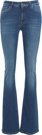 Dondup Flared Jeans - Dames - Bootcut Jeans - Blauw - W27 - Katoen - Jeans