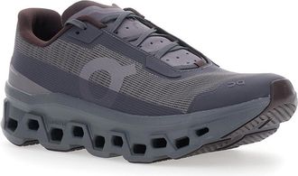 On Mens Sneakers Tech Fabric Grey Trainers