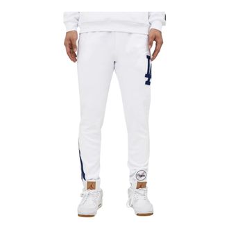 Pro Standard Pro Standard Los Angeles Dodgers Logo Jogger Pants in White Men
