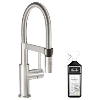 Villeroy & Boch Villeroy&boch - Villeroy Et Boch Steel Expert Grifo De Cocina Compacto De Acero Macizo + Limpiador