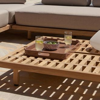 AM.PM Rechthoekig gelakt dienblad, Barniz