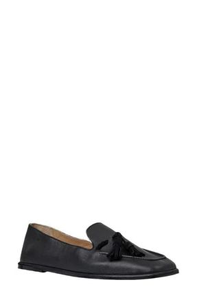 Andr&eacute; Assous Pandora Tassel Loafer in Black at Nordstrom, Size 5.5