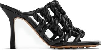 Bottega Veneta Stretch Twist Leather Mules