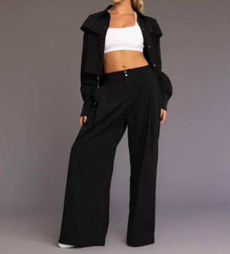 Heroine Sport Daja Cropped Jacket In Black