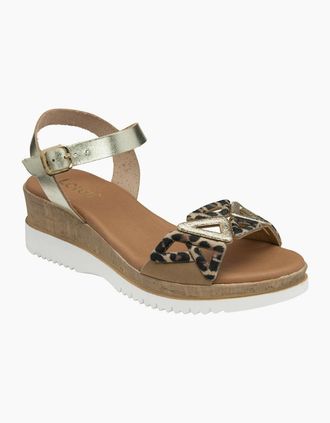 Lotus Womens Ariah Womens Sandals - Gold - Size: 7