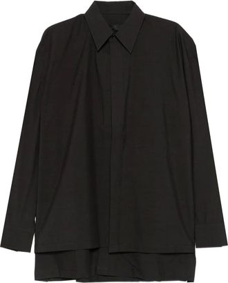 Joe Chia Camicia Hawat a strati - Nero