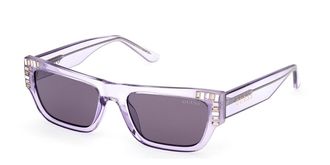 Guess GU7902 80Y Womens Sunglasses Purple Size 53
