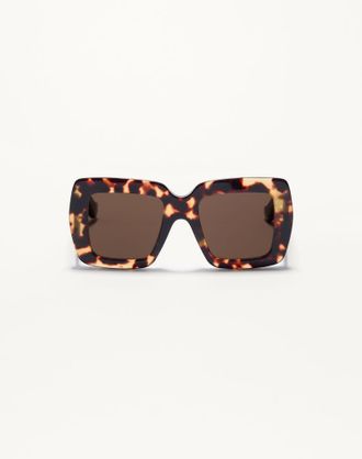 Valentino Rectangular Acetate Eyewear Wo