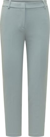 Pinko Light Blue Straight Flat Front Pants