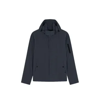 Paul & Shark Gray Nylon Shell Mens Jacket