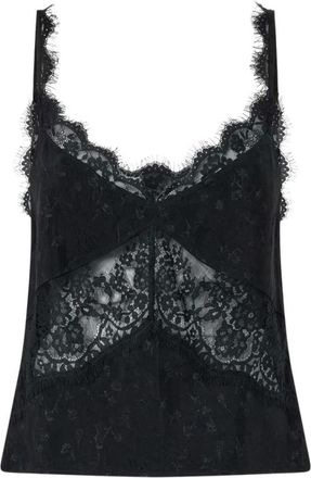 Pinko Tiare Top - Dames - Tops zonder mouwen - Zwart - L - Tops