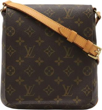 Louis Vuitton Brown Monogram Canvas Musette Salsa (Authentic Pre-Loved)