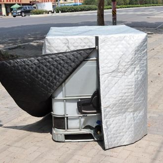 OEM Funda Para Dep&oacute;sito De Agua De 1000 L, Cubierta Para Contenedor, Dep&oacute;sito De Agua, Impermeable Con Cremallera, Resistente Al Viento, Protecci&oacute;n Uv, Re