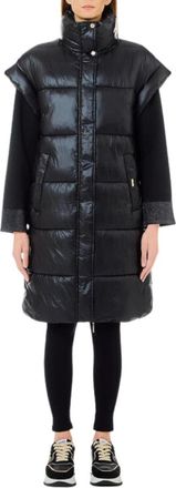 Liu Jo Gewatteerde Jas - Dames - Parka Jassen - Zwart - XL - Polyester - Jassen