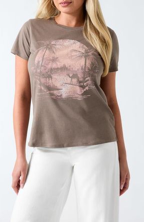 Guess Desert Mirage Graphic T-Shirt in Equestrian Brown at Nordstrom, Size Medium