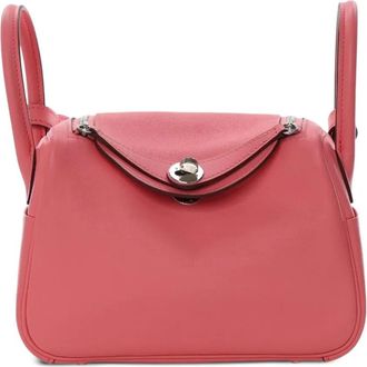 Herm&egrave;s 2021 Mini Swift Lindy 20 satchel - Roze