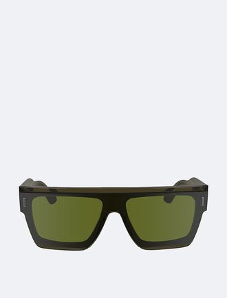 Calvin Klein Acetate Square Sunglasses - Green
