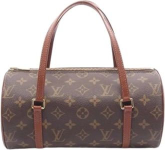 Louis Vuitton Pre-owned Handbags, female, Brown, Size: ONE SIZE Pre-owned Vintage Canvas Handbag