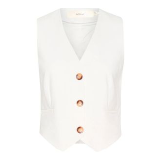 Inwear Chaleco Zella Hip - Jackets - Mujer - Blanco - XL
