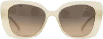 Chanel Pre-owned Accessories, female, Beige, Size: ONE SIZE Pre-owned 5504A Sunglasses