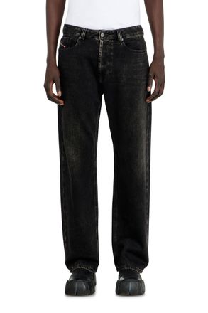 Diesel Relaxed Jeans Regular Waist 1980 D-Eeper - Jeans - Man - Black