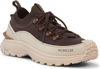 Moncler Trailgrip Lite 3 Low Top Sneaker in Deep Brown at Nordstrom, Size 10Us