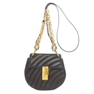 Chlo&eacute; Pre-owned Schoudertas - Dames - Pre-owned - Zwart - Maat: ONE Size Leer