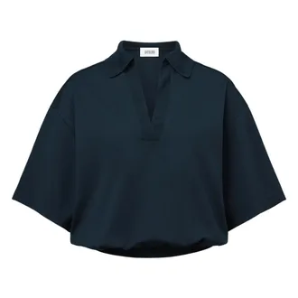 Drykorn Dames, Blouses & Shirts, Blauw, Maat: XS Polyamide