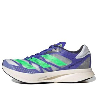 adidas Adizero Adios Pro 2 Sonic Ink Screaming Green FY4082